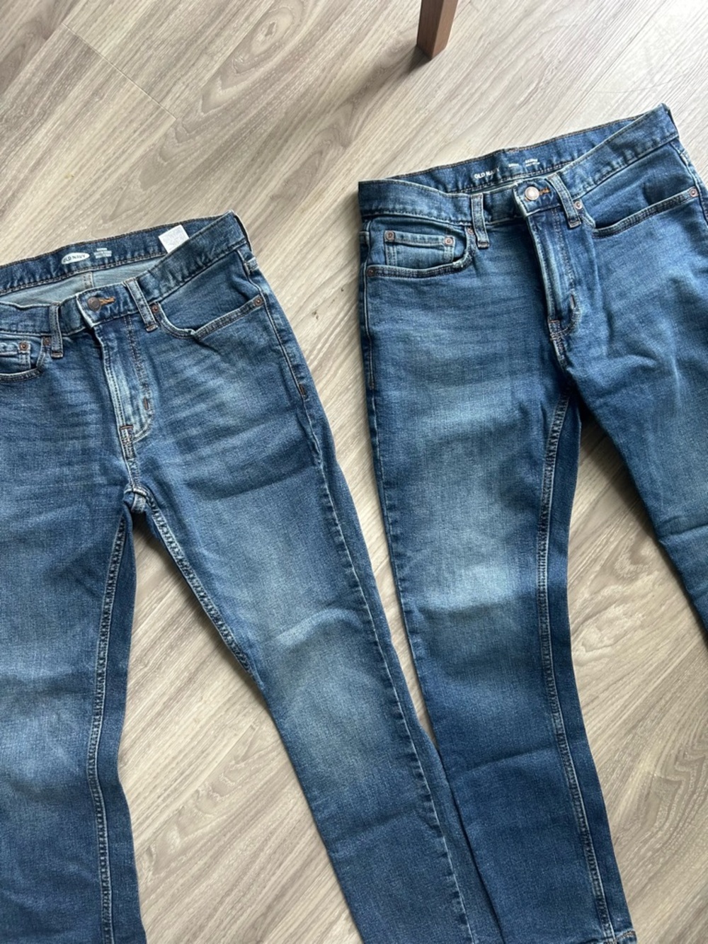 Old Navy | 2 Pairs of Skinny Fit Stretch Blue Jeans (30" x 30")